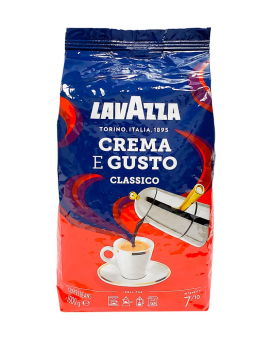Фото продукту: Кава в зернах Lavazza Crema e Gusto Classico, 1 кг (30/70)