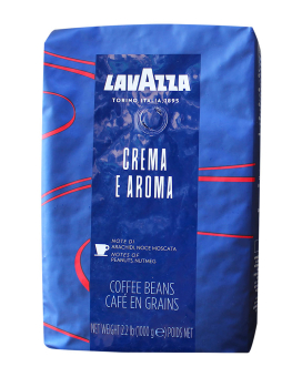 Фото продукту: Кава в зернах Lavazza Crema e Aroma Espresso, 1 кг (80/20)